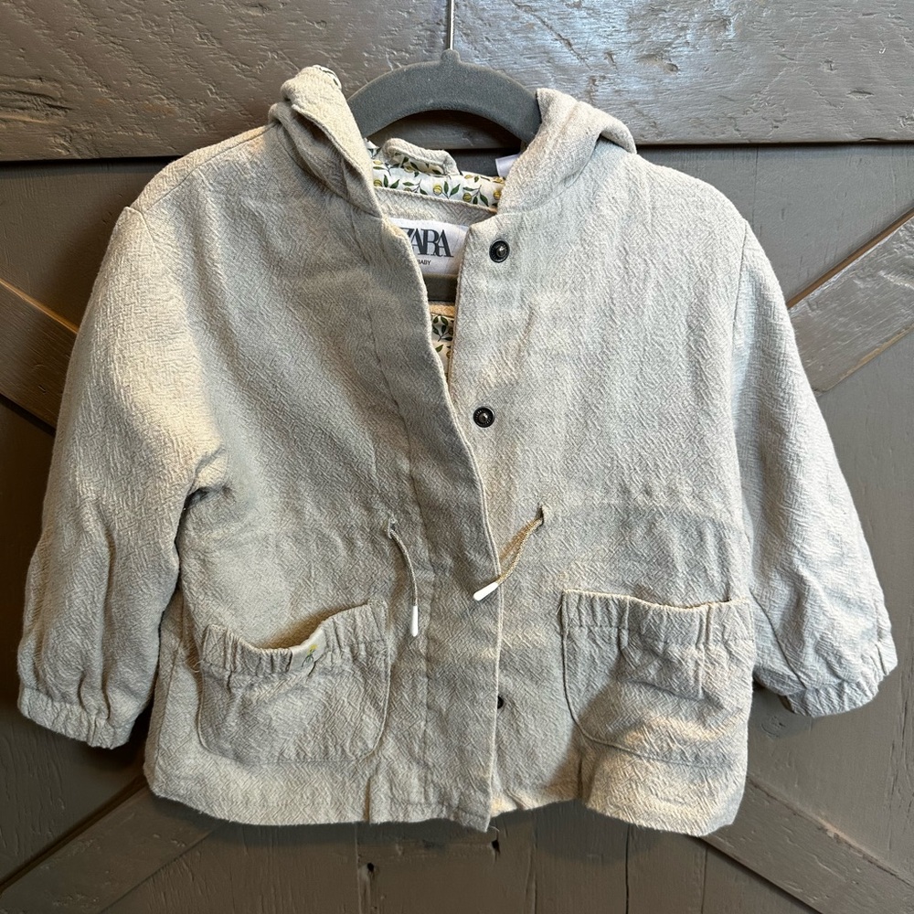 Zara Girl’s Linen Jacket